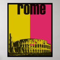 The Coliseum in Rome Poster