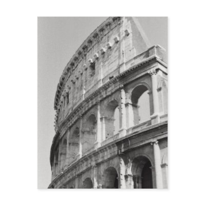 The Coliseum Post Card by chenoa77