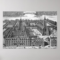 The College of Glasgow, from 'Theatrum Posters