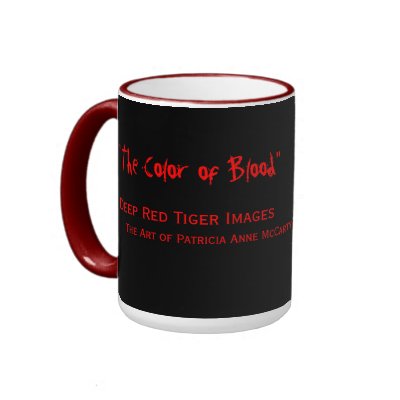 The Color of Blood Mug by DeepRedTiger