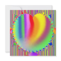 The Color of Love Invitation