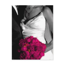 The Color of Romance Postcard