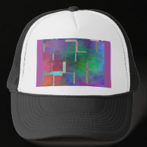 The Color Rainbow Digital Art Abstract hats