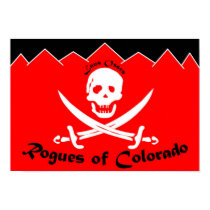 The Colorado Rogues Flag Poster posters