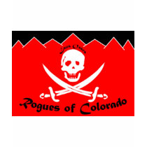 The Colorado Rogues Ladies Black Tee - Customizabl t-shirts
