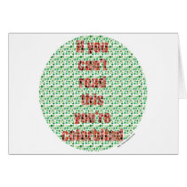 The Colorblind test cards by Anotherfort The Colorblind test cards
