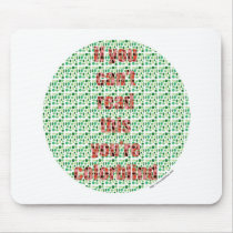 The Colorblind test Mouse Mat