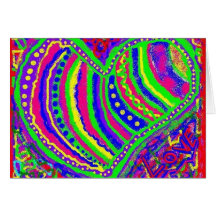 The Colors of Love Greeting Card