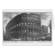 The Colosseum by Giovanni Battista Piranesi Greeting Cards