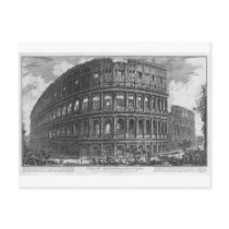 The Colosseum by Giovanni Battista Piranesi Post Card