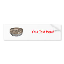 The Colosseum of Rome: 3D Model: Bumper Stickers