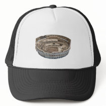 The Colosseum of Rome: 3D Model: Trucker Hats