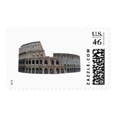 The Colosseum of Rome: 3D Model: Stamp by spiritswitchboard