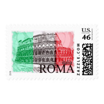 The Colosseum stamps