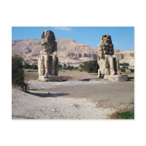 The Colossi of Memnon, statues of Amenhotep Postcards
