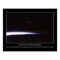 The comet Hale-Bopp at sunset as s... posters