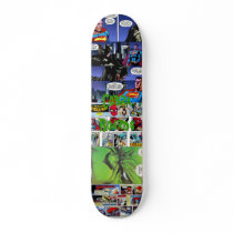 The comic geek skateboards by bmherps The comic geek skateboards