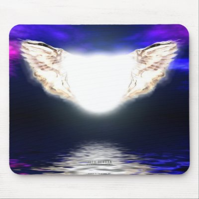 The Coming Mouse Mat by 3dartwork