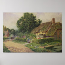 The Coming of the Haycart Print