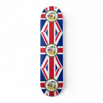The Commissioner Of The British Antarctic Territor Skateboard