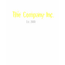 The Company Inc. Yellow on Black Shirt