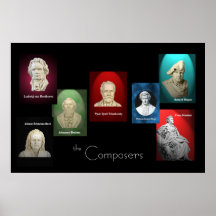 The Composers 36 x 24 Poster