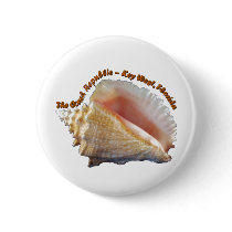 The Conch Republic Pinback Button