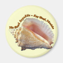 The Conch Republic Refrigerator Magnet