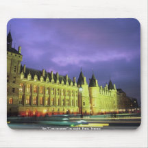 The "Conciergerie" by night, Paris, France Mouse Pads
