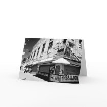 'The Coney Island Bowery' Blank Greeting Card