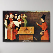 The Conjurer. By Hieronymus Bosch Poster