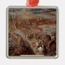 The Conquest of Tenochtitlan Christmas Tree Ornaments