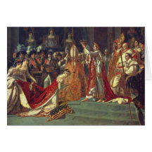 The Consecration of the Emperor Napoleon 1 Card
