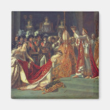 The Consecration of the Emperor Napoleon 1 Refrigerator Magnet