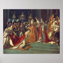 The Consecration of the Emperor Napoleon l Poster