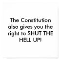 The Constitution also gives you the right to SH... posters by paulaholic The Constitution also gives you the right to SH... posters