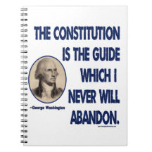 The Constitution is The Guide Spiral Notebooks