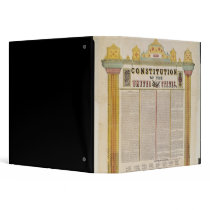 The Constitution of the United States of America Vinyl Binder