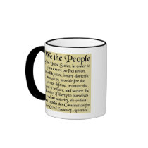 The Constitution of the United States of America mugs