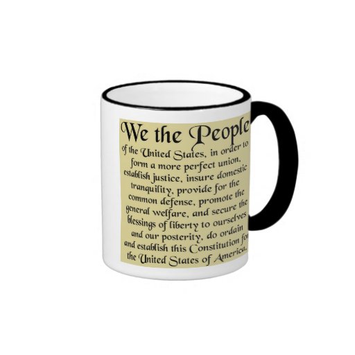 The Constitution of the United States of America Mugs