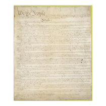 The Constitution of the United States of America posters