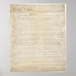 The Constitution of the United States of America Poster