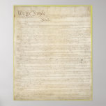The Constitution of the United States of America Poster