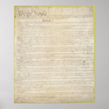 The Constitution of the United States of America Poster