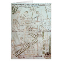 The Construction of the Tower of Babel Greeting Card