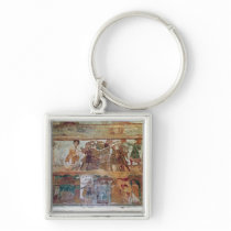 The Construction of the Tower of Babel Key Chain