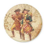 The Continentals by Frank Blackwell Mayer 1875 Fridge Magnet