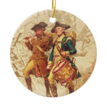 The Continentals by Frank Blackwell Mayer 1875 Christmas Ornaments