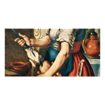 The Cook By Pieter Aertsen (Best Quality) Photo Cards