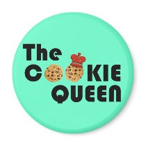 The Cookie Queen Magnet by mikek92349 The Cookie Queen Magnet